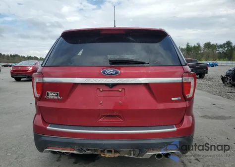 2018 Ford Explorer Platinum из США, поврежденный, VIN 1FM5K8HT7JGC29891